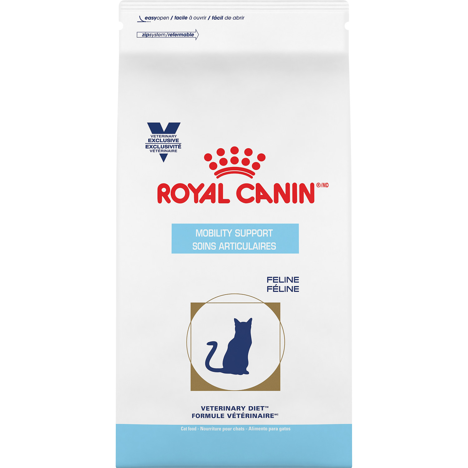tweedehands Rang puppy Royal Canin VETERINARY DIET Feline Mobility Support Dry Cat Food (Dry) - 4  kg - www.pawsco.ca