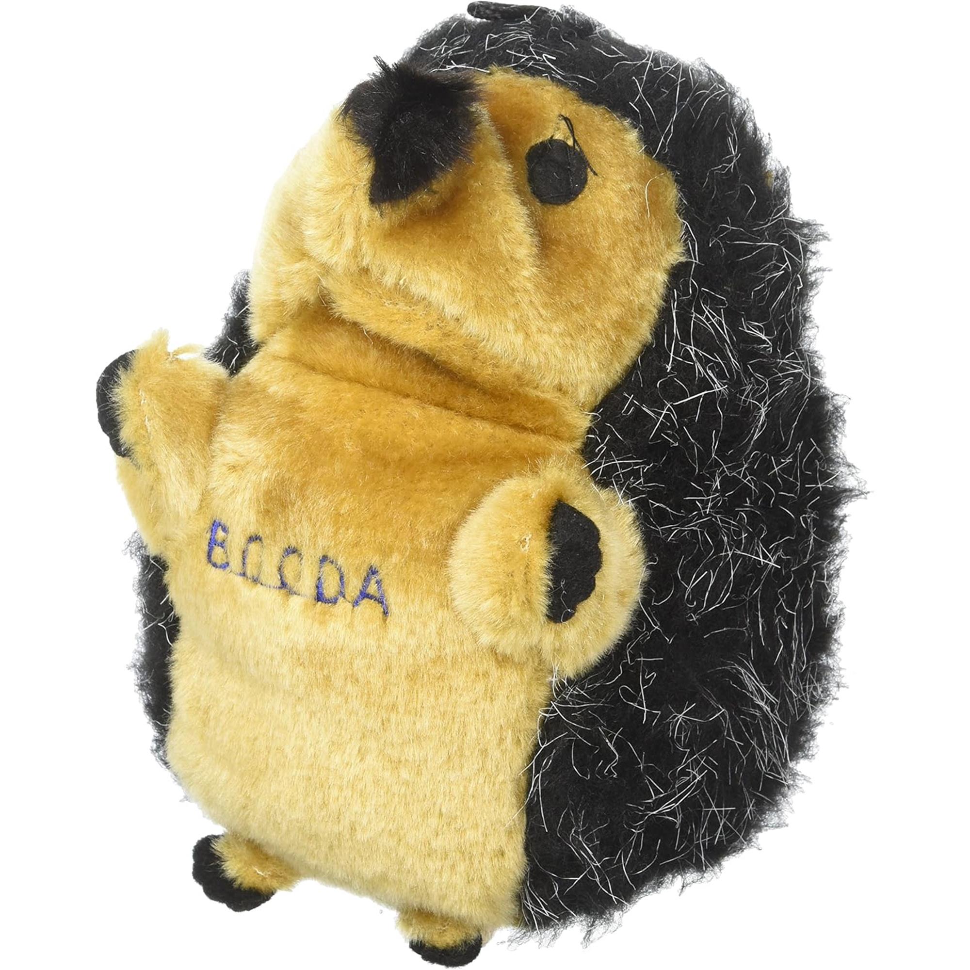 Booda Soft Bite Plush Dog Toy - Hedgehog - Large