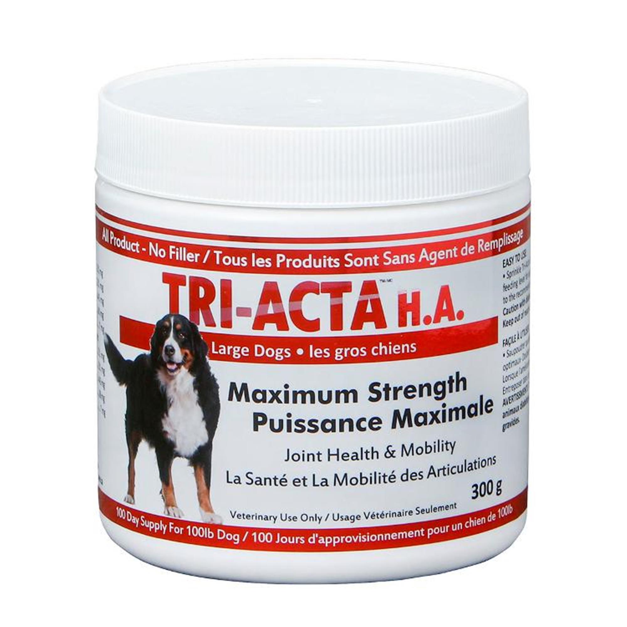 Tri-Acta Maximum Strength Joint Health & Mobility Supplement for Large Dogs - 300 g