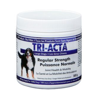 Tri-Acta Regular Strength Joint Health & Mobility Supplement for Large Dogs - 300 g