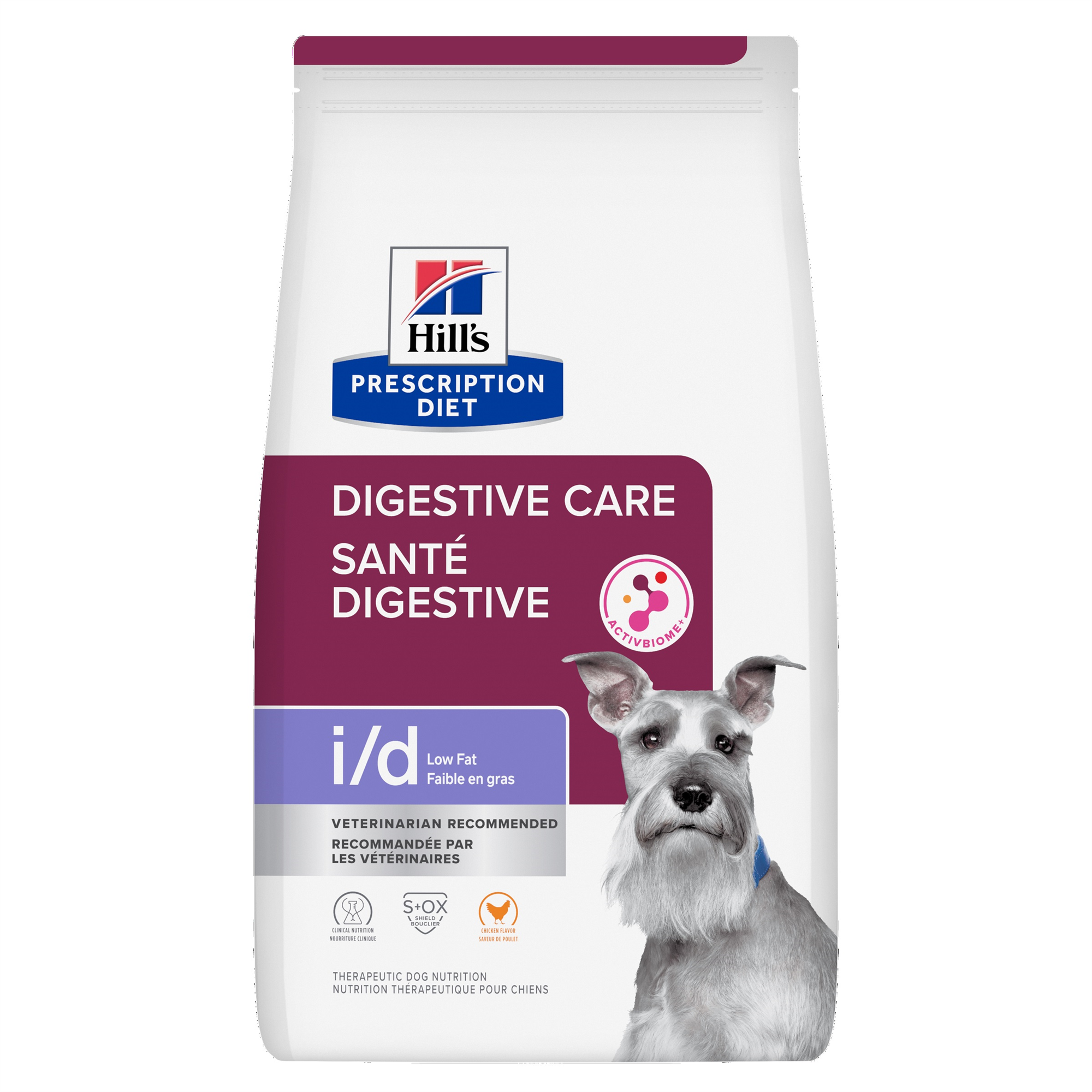 Hill's Prescription Diet i/d Low Fat Digestive Care Chicken Flavor Dry Dog Food (Dry) - 8 kg bag