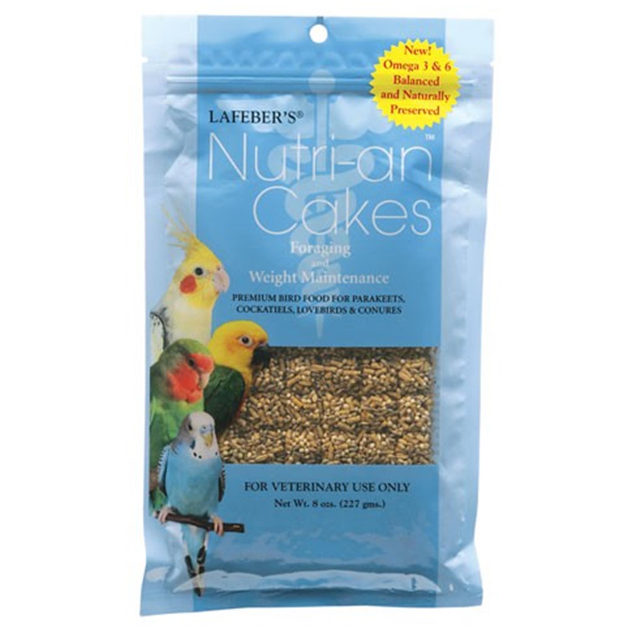Lafeber's Nutri-An Cakes Foraging & Weight Maintenance Diet for Small Birds - 227 g