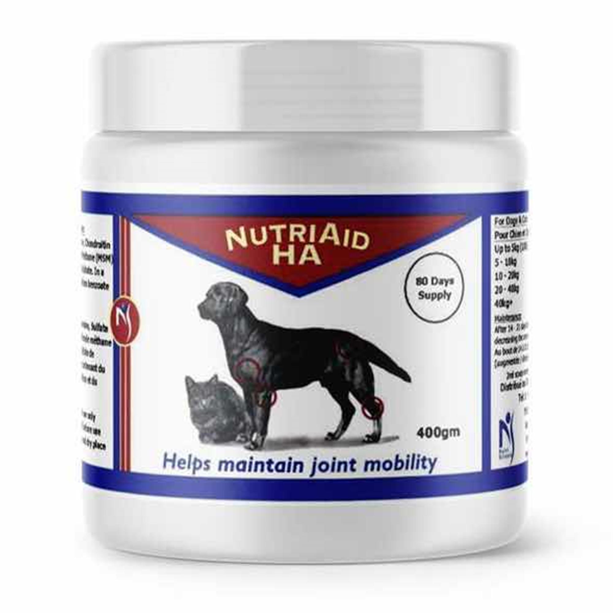 NutriAid HA Joint Supplement for Small Animals - 400 g