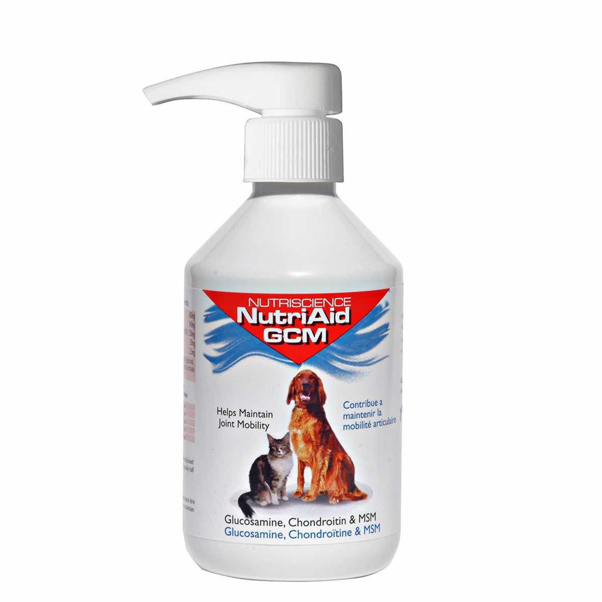 NutriAid GCM Liquid Joint Supplement for Dogs & Cats - 250 mL