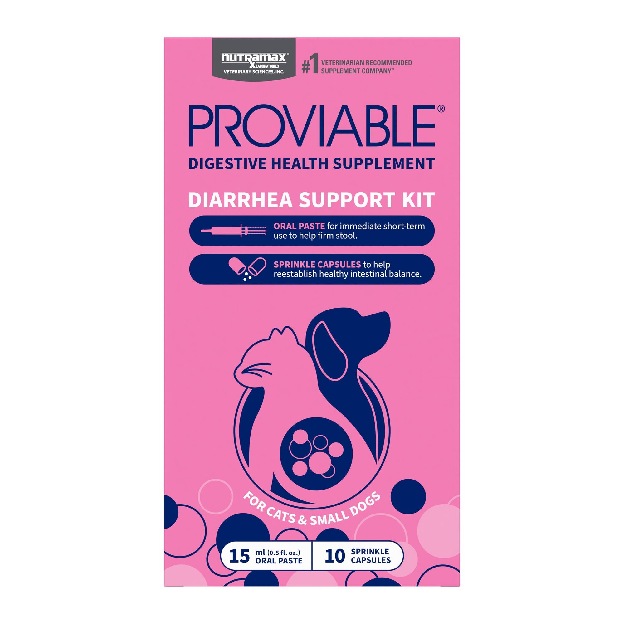 Proviable Combo Kit for Cats & Small Dogs - 15 mL + 10 Capsules