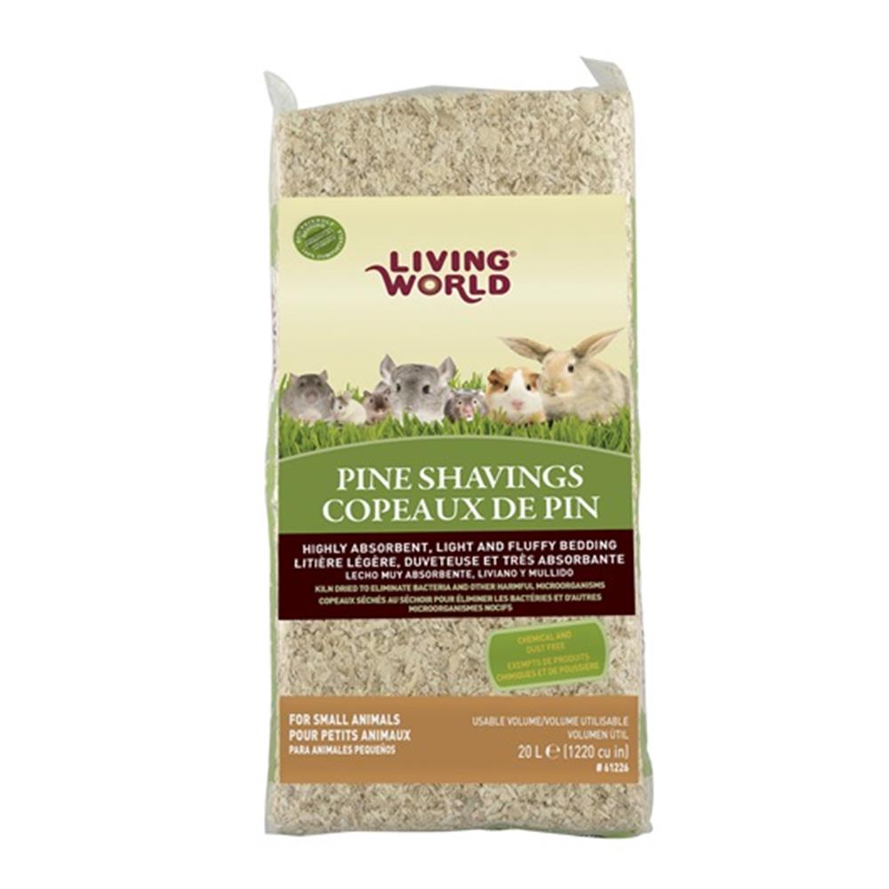 Living World Pine Shavings - 20 L