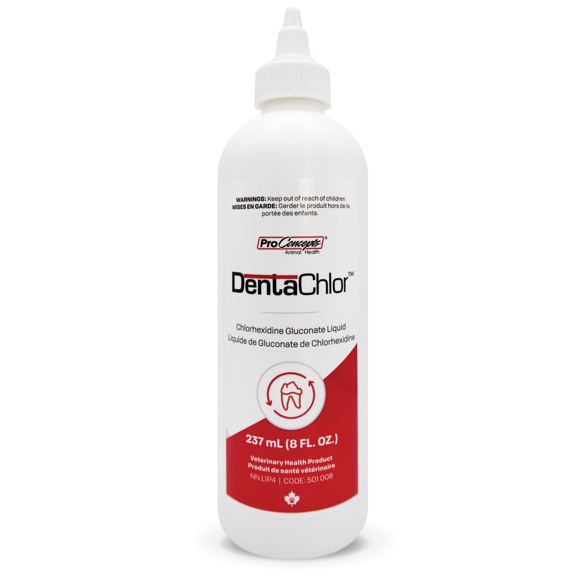 DentaChlor Chlorhexidine Gluconate Oral Rinse - 237 mL