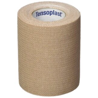 Tensoplast Adhesive Elastic Bandage - 7.5 cm x 4.5 m - Brown - Pack of 4