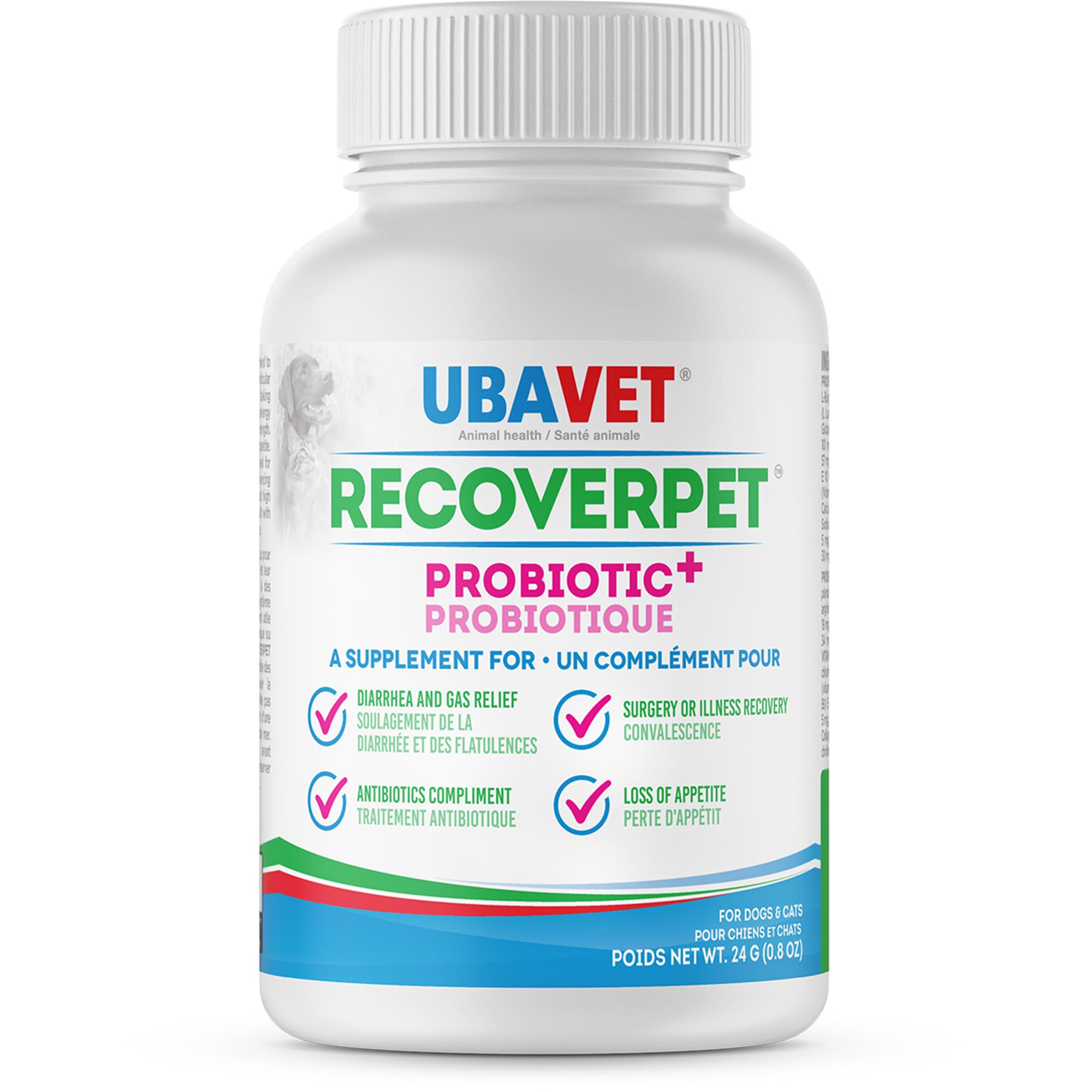 Ubavet Recoverpet Probiotic Plus Supplement - 24 g