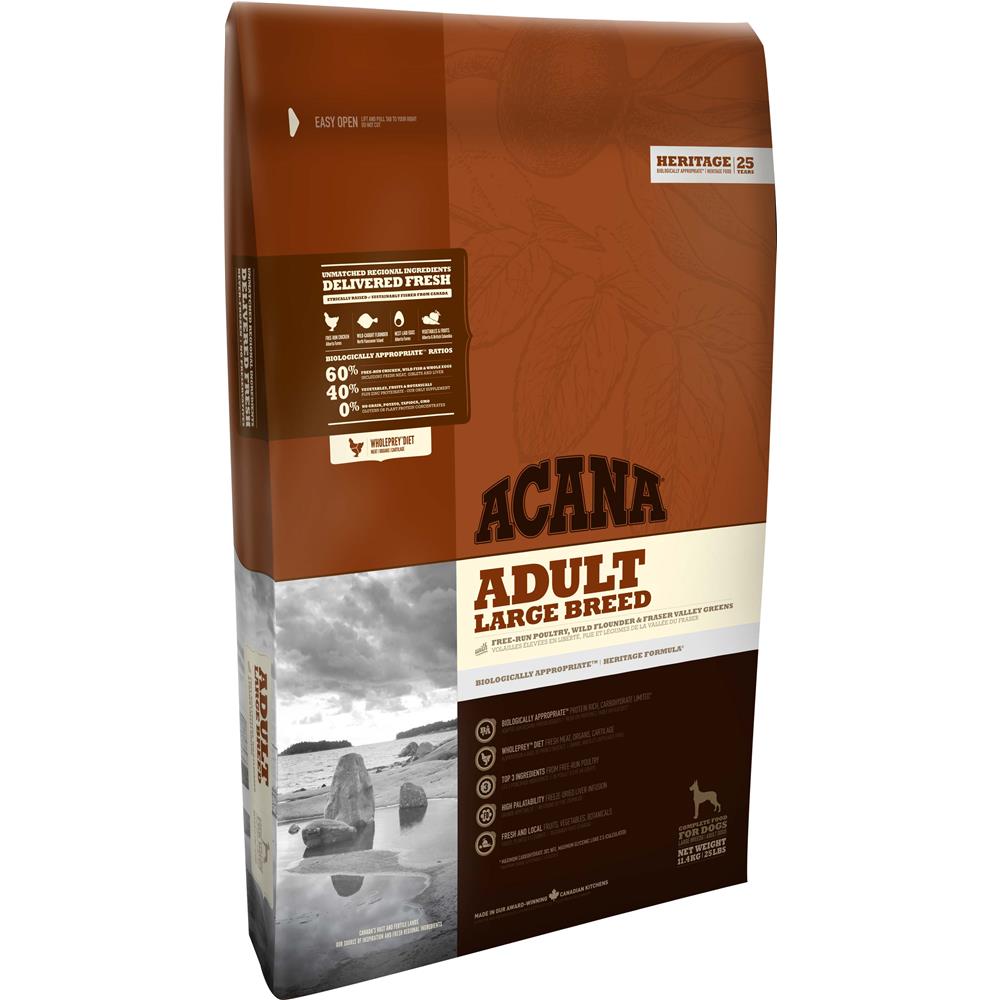 Acana Adult Large Breed Dog Food - 11.4 kg