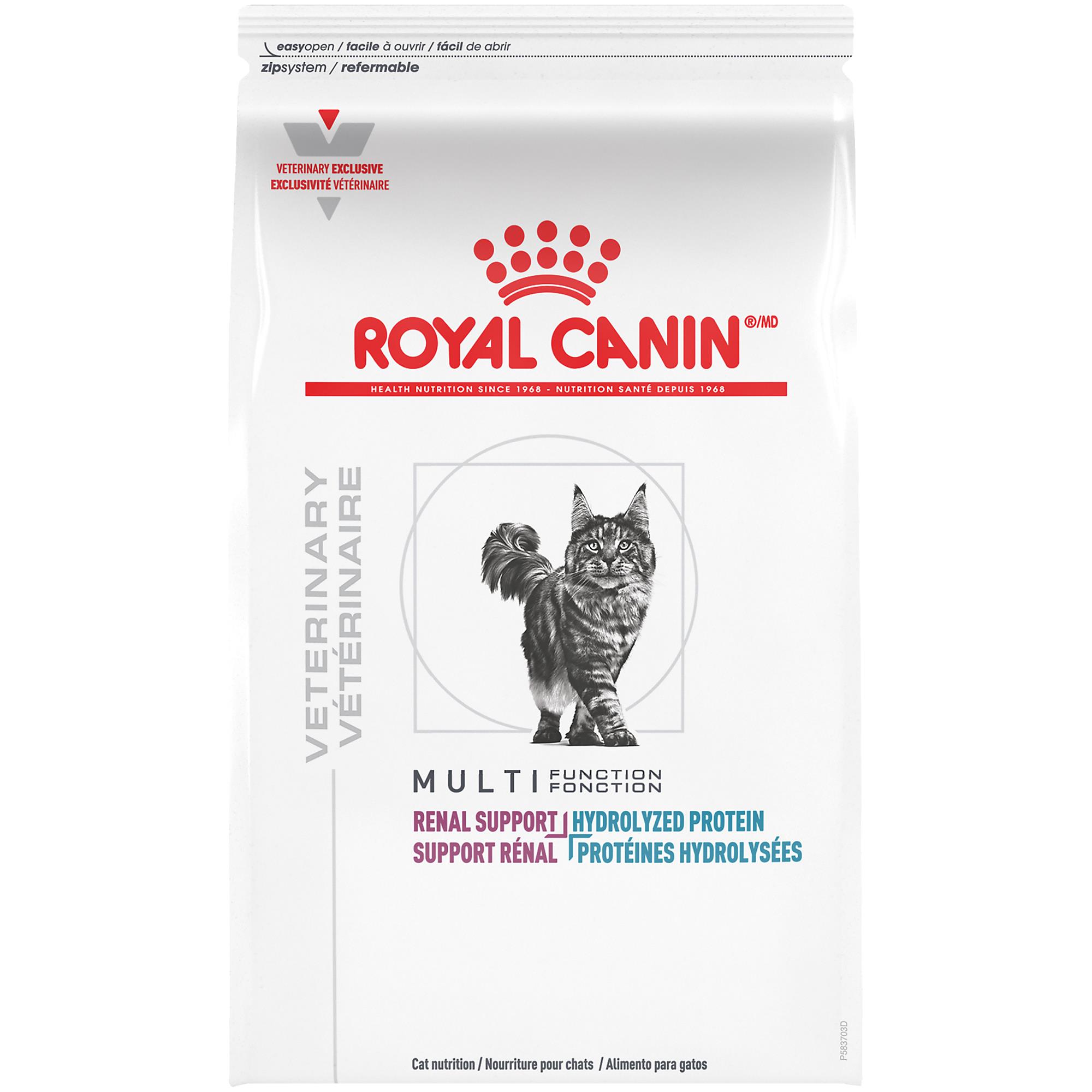 Royal Canin® VETERINARY DIET® Feline Multifunction Renal Support + Hydrolyzed Protein Dry Cat Food (Dry) - 3 kg