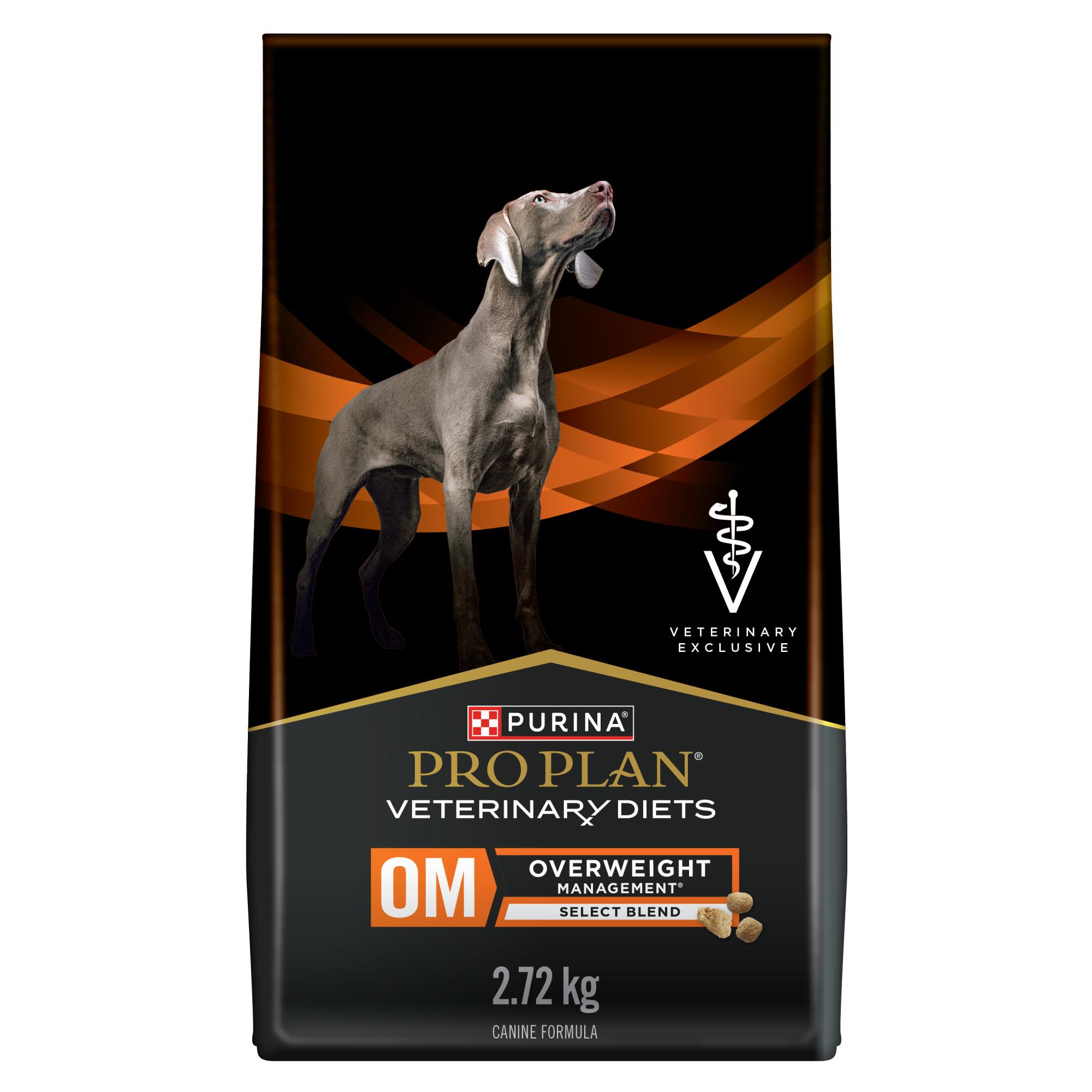 Purina® Pro Plan Veterinary Diets® OM Overweight Management® Select Blend Chicken Flavour, Dry Dog Food Formula (Dry) - 7.48 kg