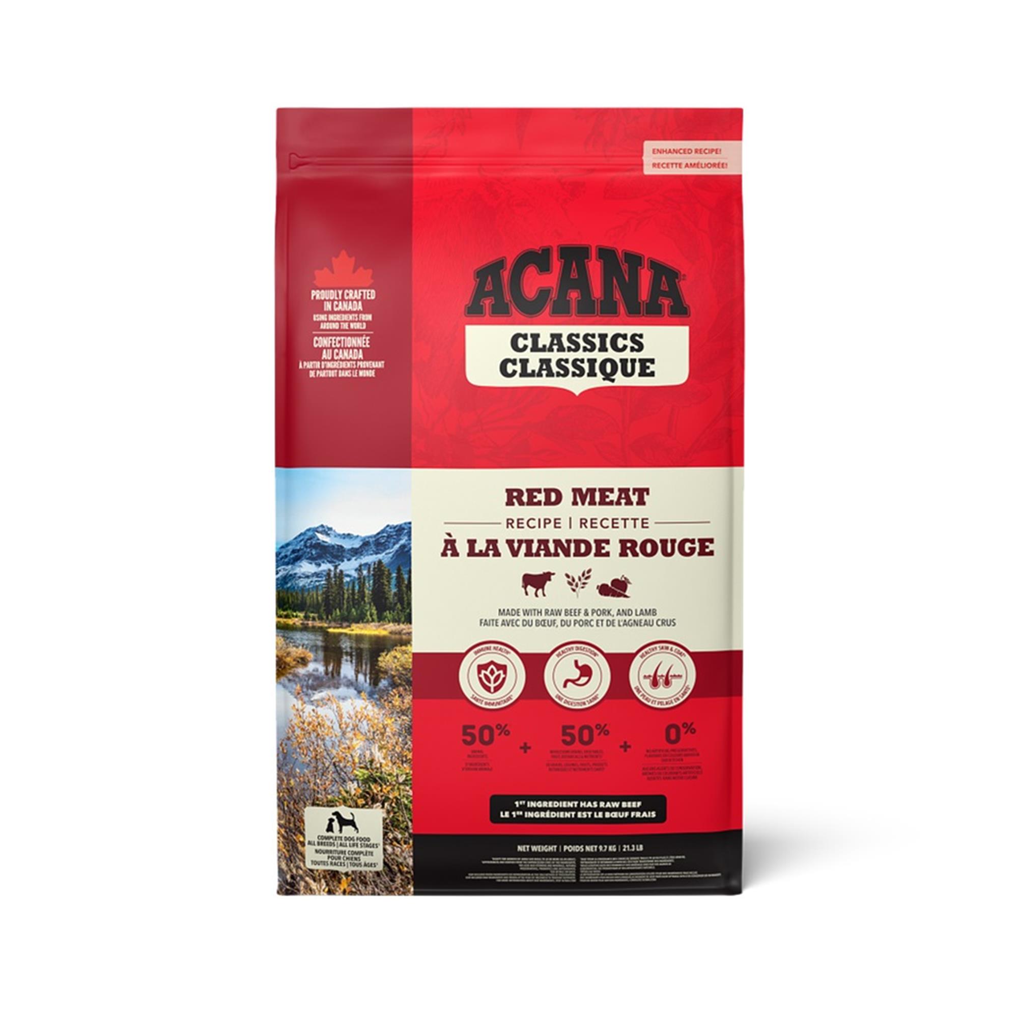 Acana Classics Red Meat Recipe Dog Food - 9.7 kg