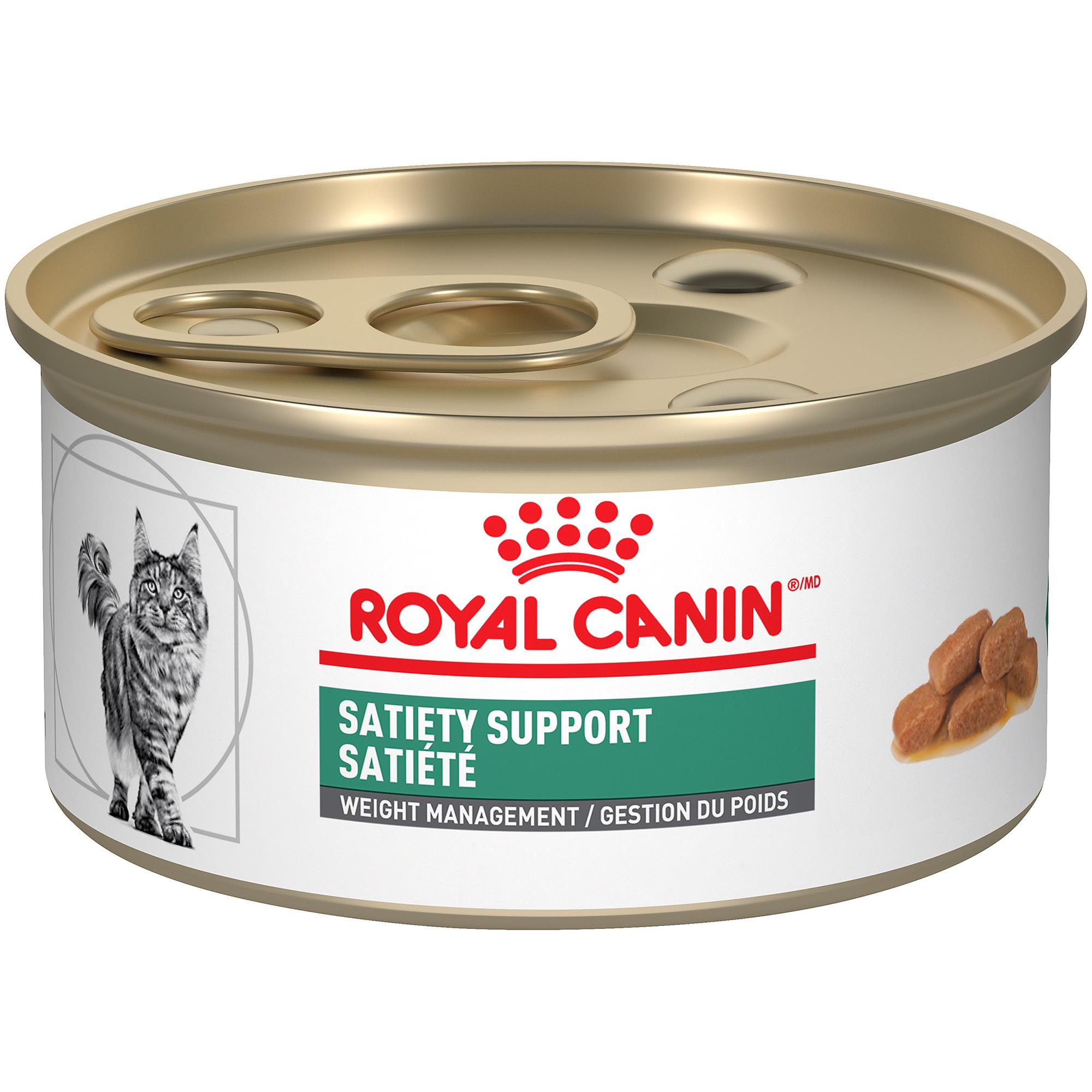 Royal Canin® VETERINARY DIET® Feline Satiety Support Weight Management Canned Thin Slices in Gravy Cat Food (Wet) - 24 x 85 g