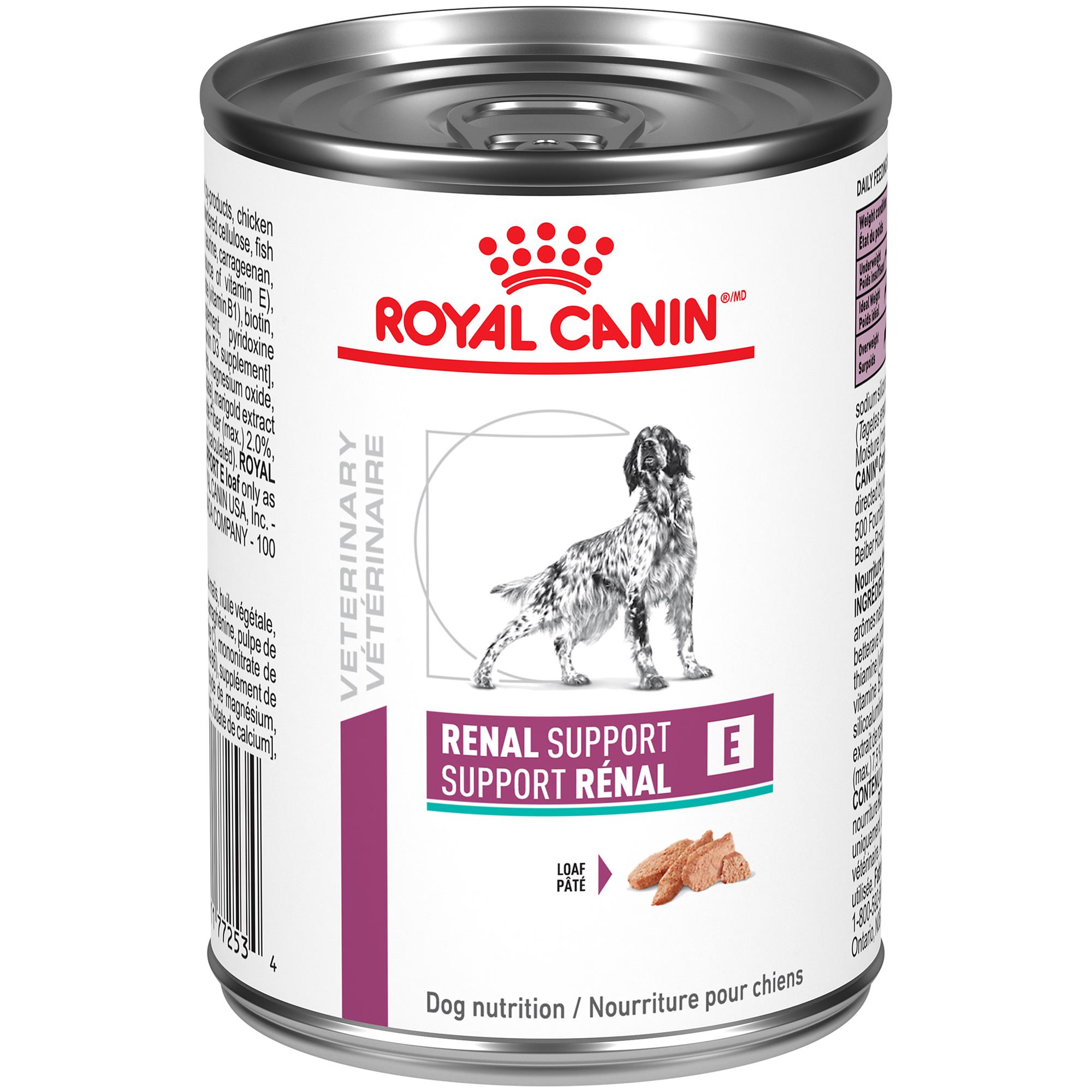 Royal Canin® VETERINARY DIET® Canine Renal Support E Canned Dog Food (Wet) - 12 x 385 g
