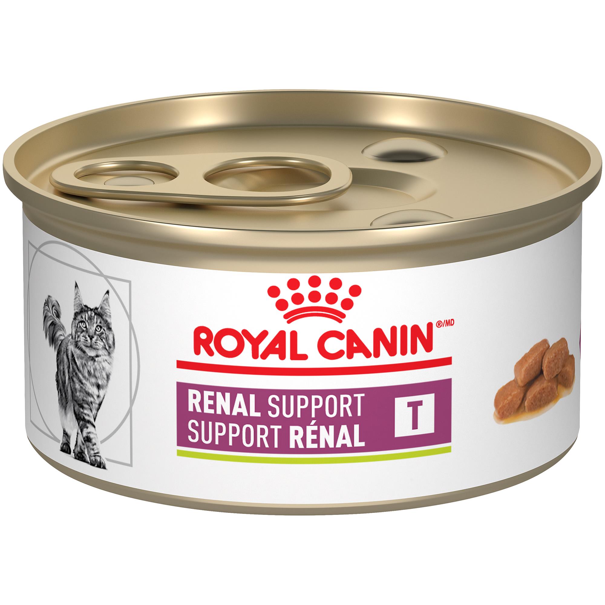 Royal Canin® VETERINARY DIET® Feline Renal Support T Canned Cat Food (Wet) - 24 x 85 g