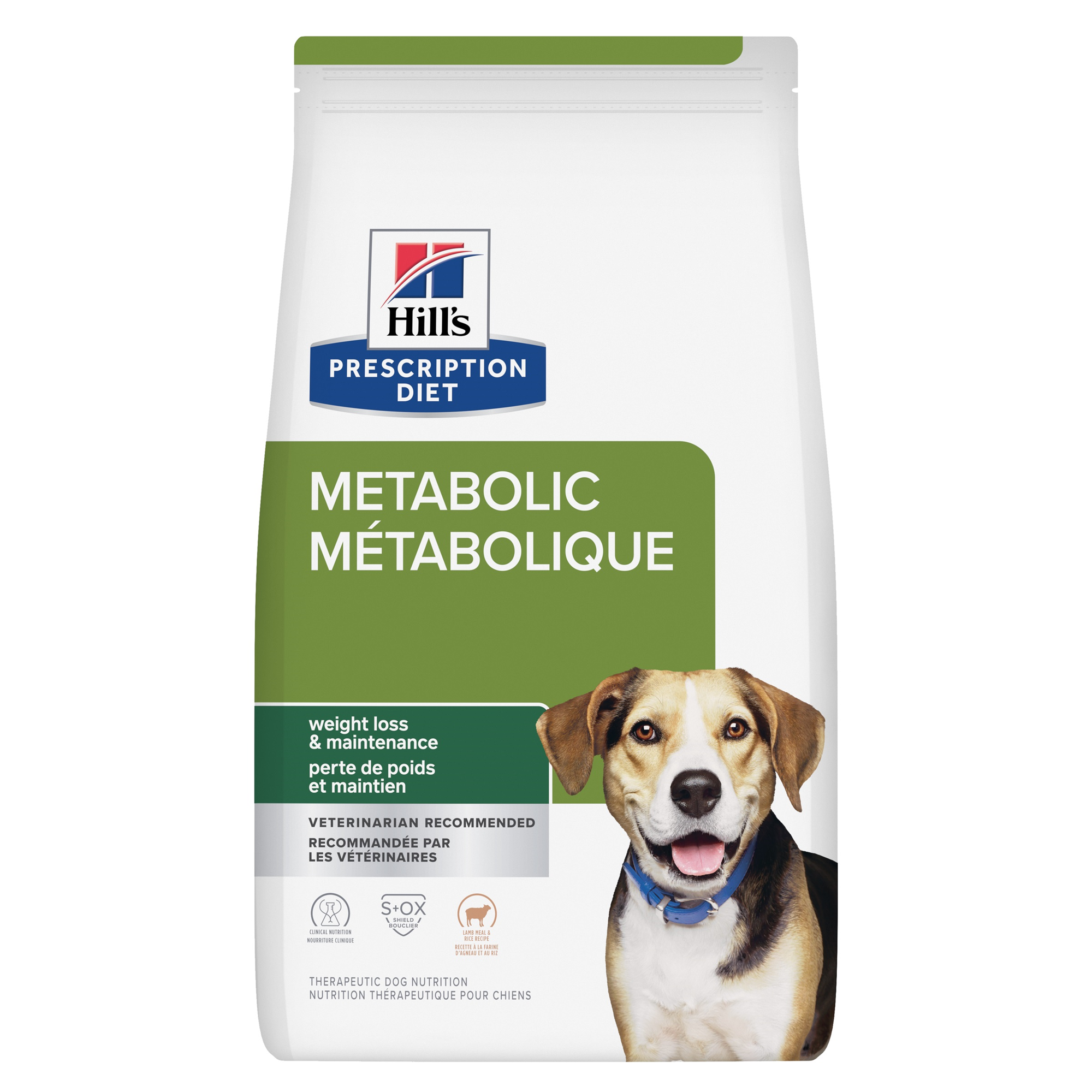 Hill's Prescription Diet Metabolic Weight Management Lamb Meal & Rice Formula Dry Dog Food (Dry) - 7.98 kg bag