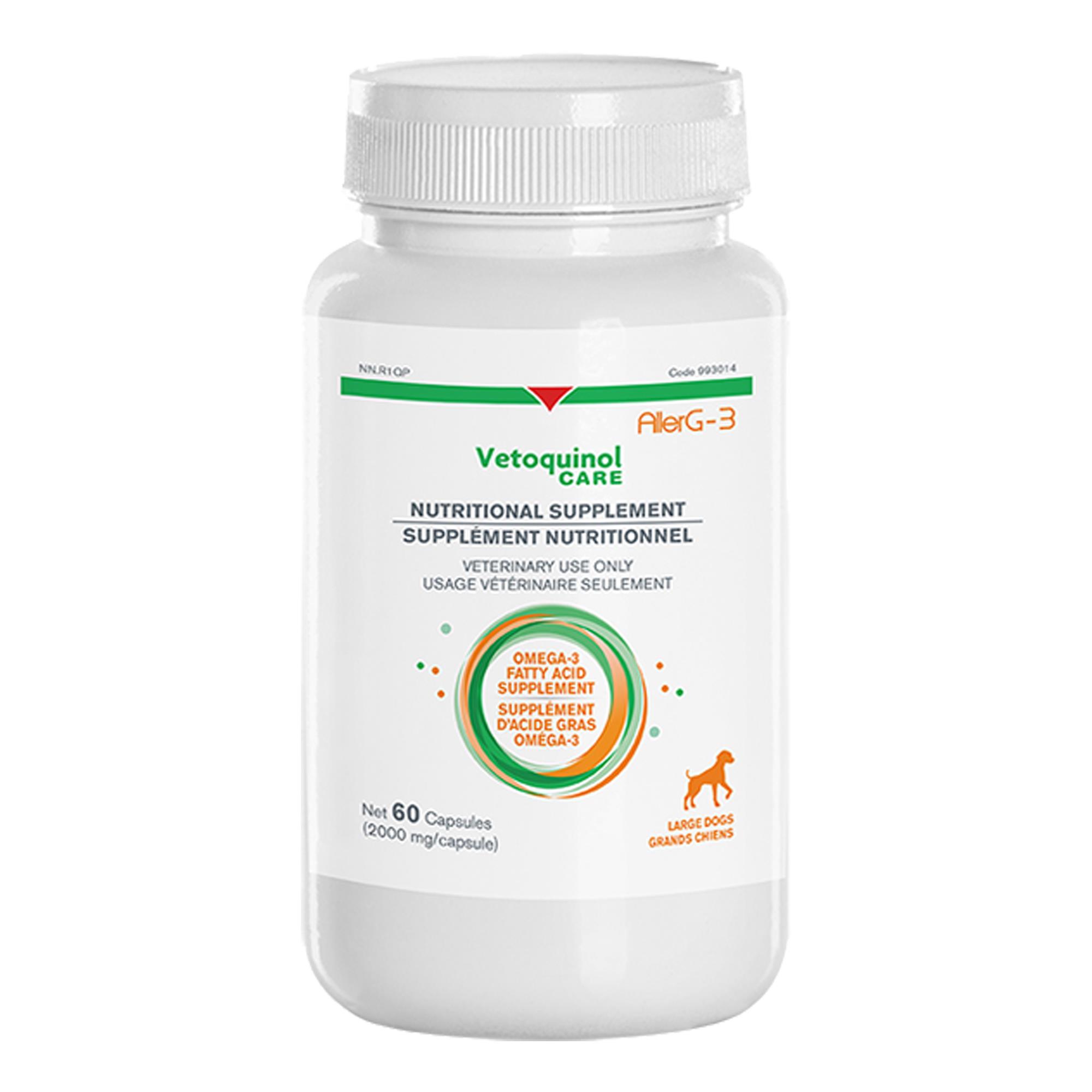 AllerG-3 2000 mg Capsules for Large & Giant Breed Dogs - 60 Capsules