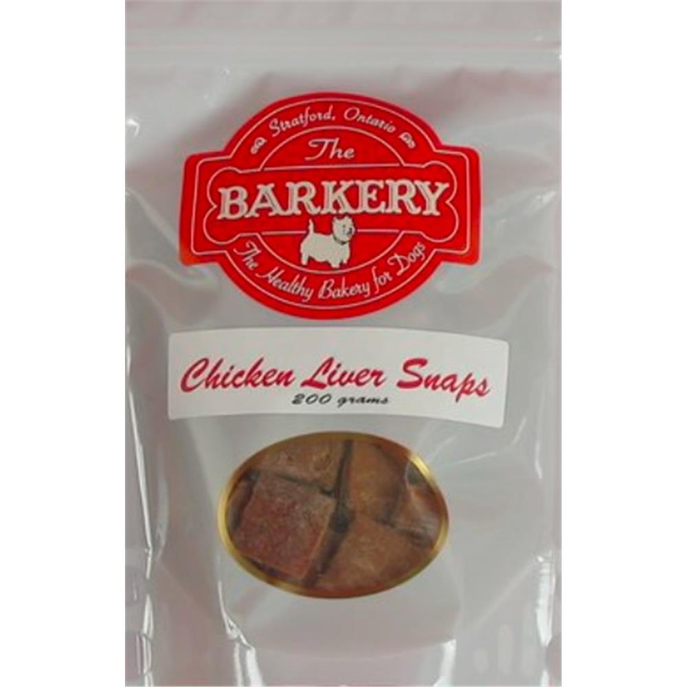 Barkery Dog Treats - Chicken Liver Snaps - 200 g