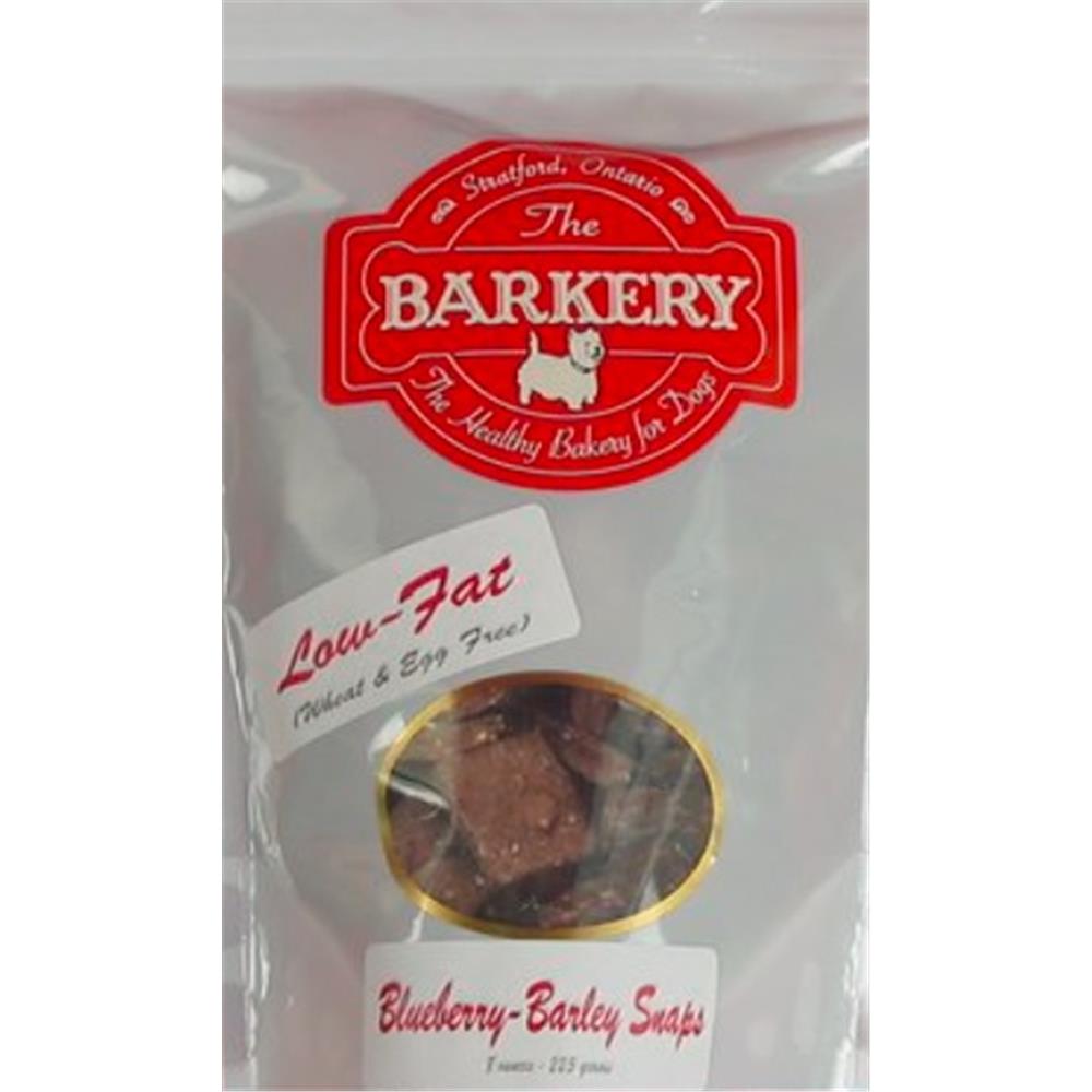 Barkery Dog Treats - Blueberry Barley Snaps - 225 g
