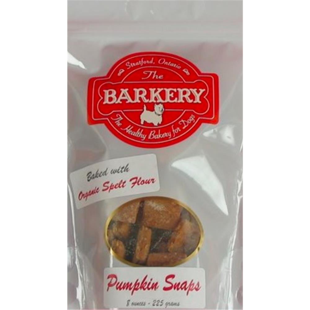 Barkery Dog Treats - Pumpkin Snaps - 225 g