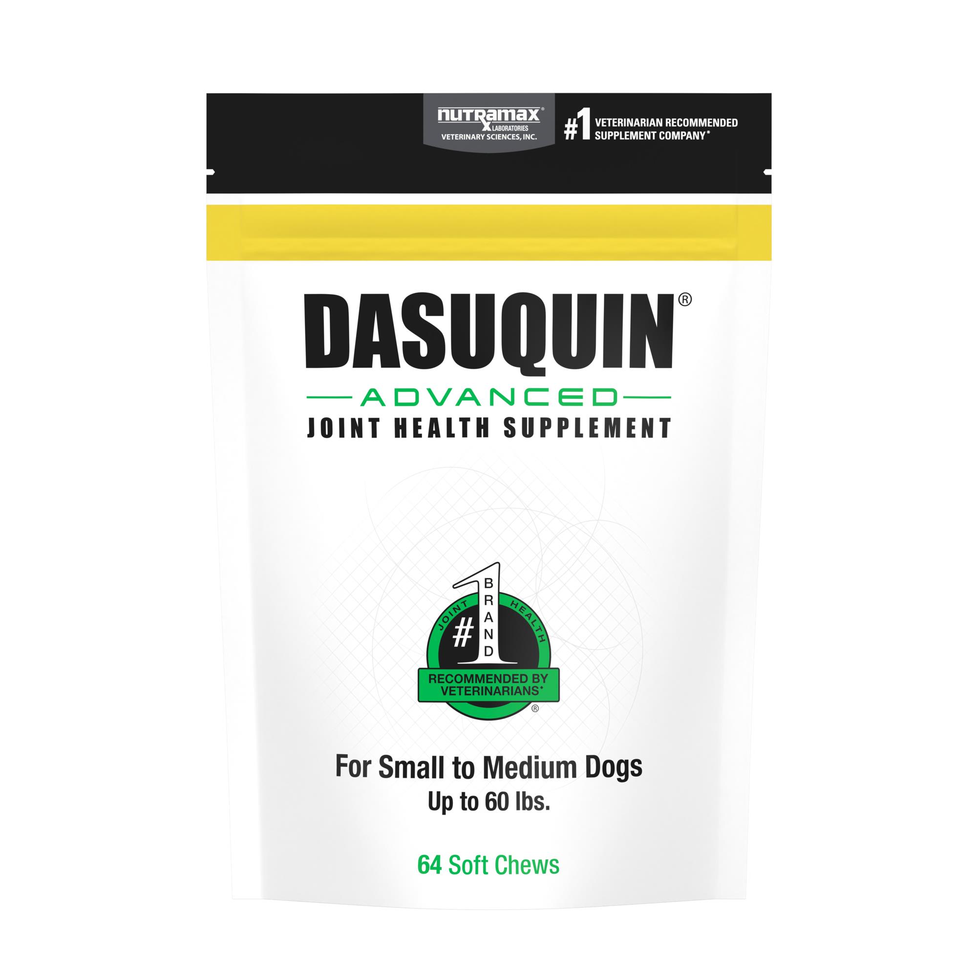 Dasuquin Advanced for Small and Medium Dogs - Soft Chews - 64 Chews