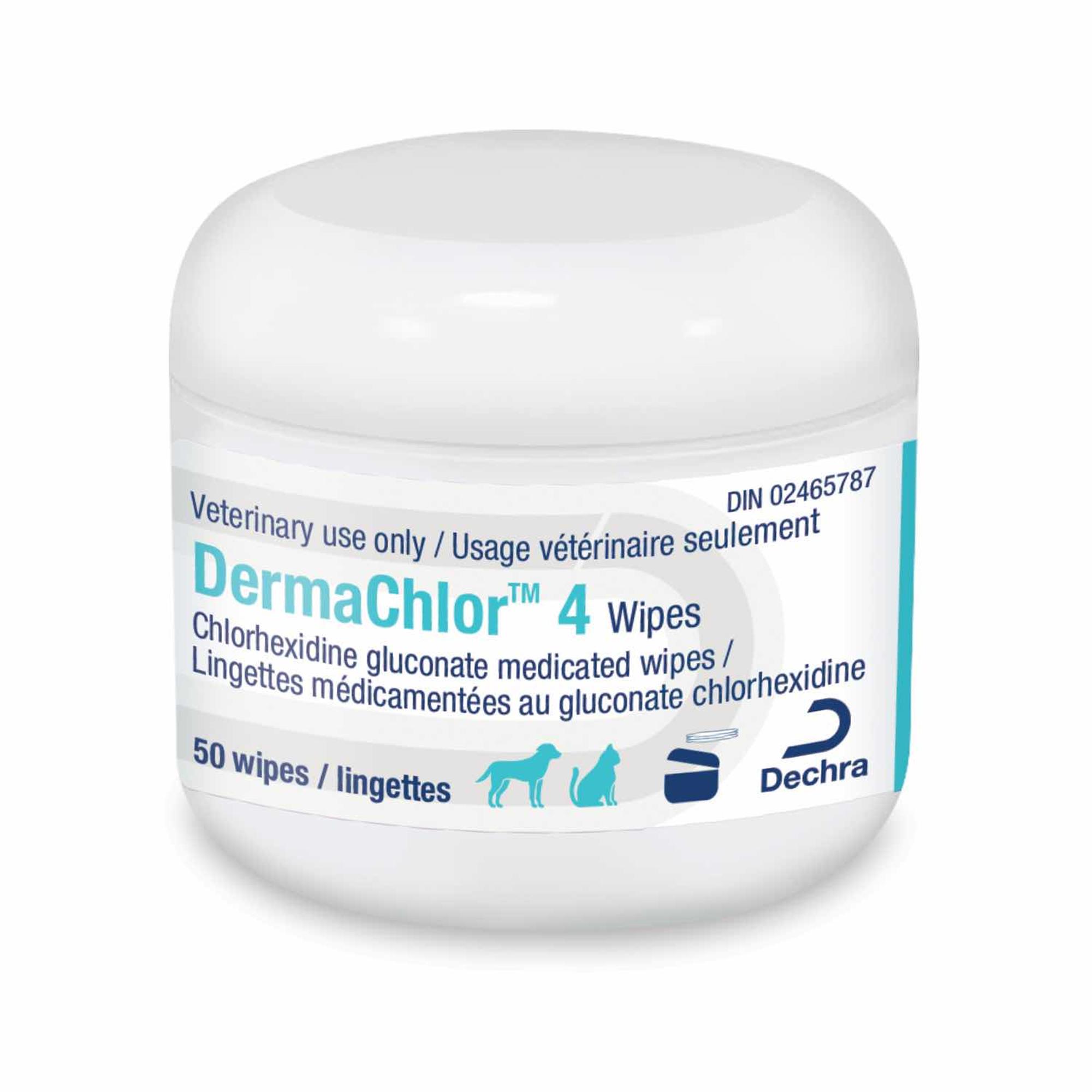 DermaChlor 4 Wipes - 50 count