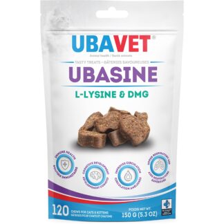 Ubasine L-Lysine & DMG Soft Chews for Cats and Kittens - 120 Chews