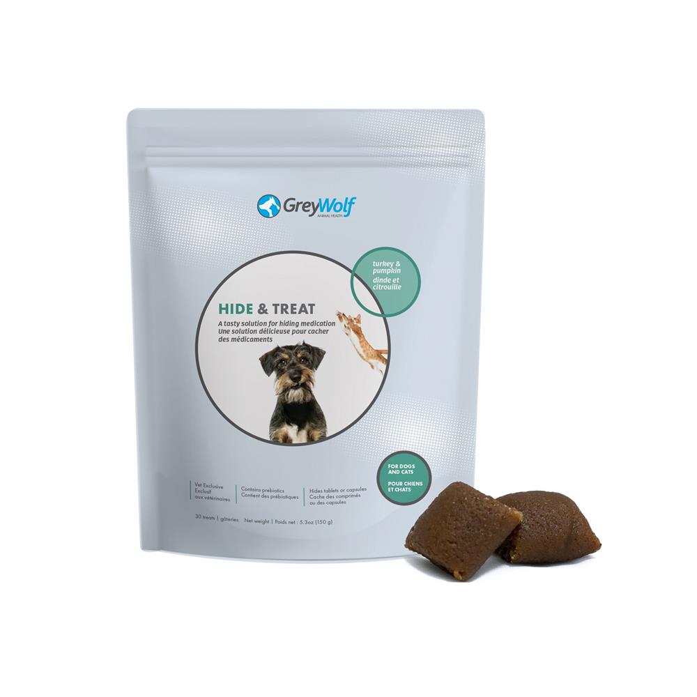 Hide & Treat for Dogs & Cats - Turkey & Pumpkin - pkg/30
