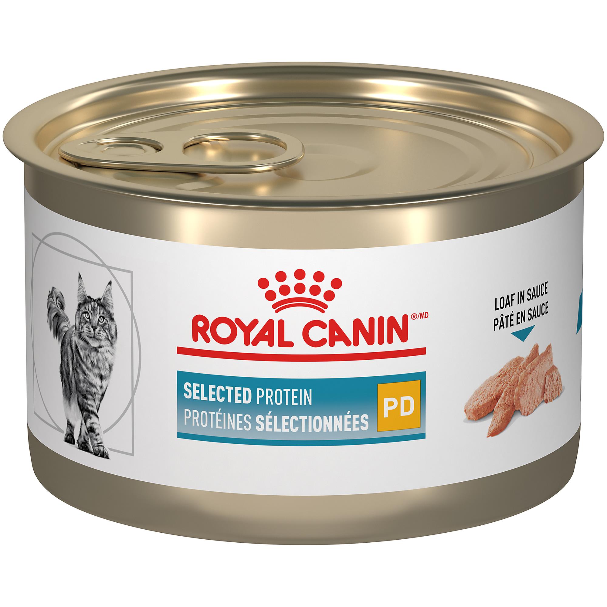 Royal Canin® VETERINARY DIET® Feline Selected Protein PD Loaf in Sauce Canned Cat Food (Wet) - 24x 145 g