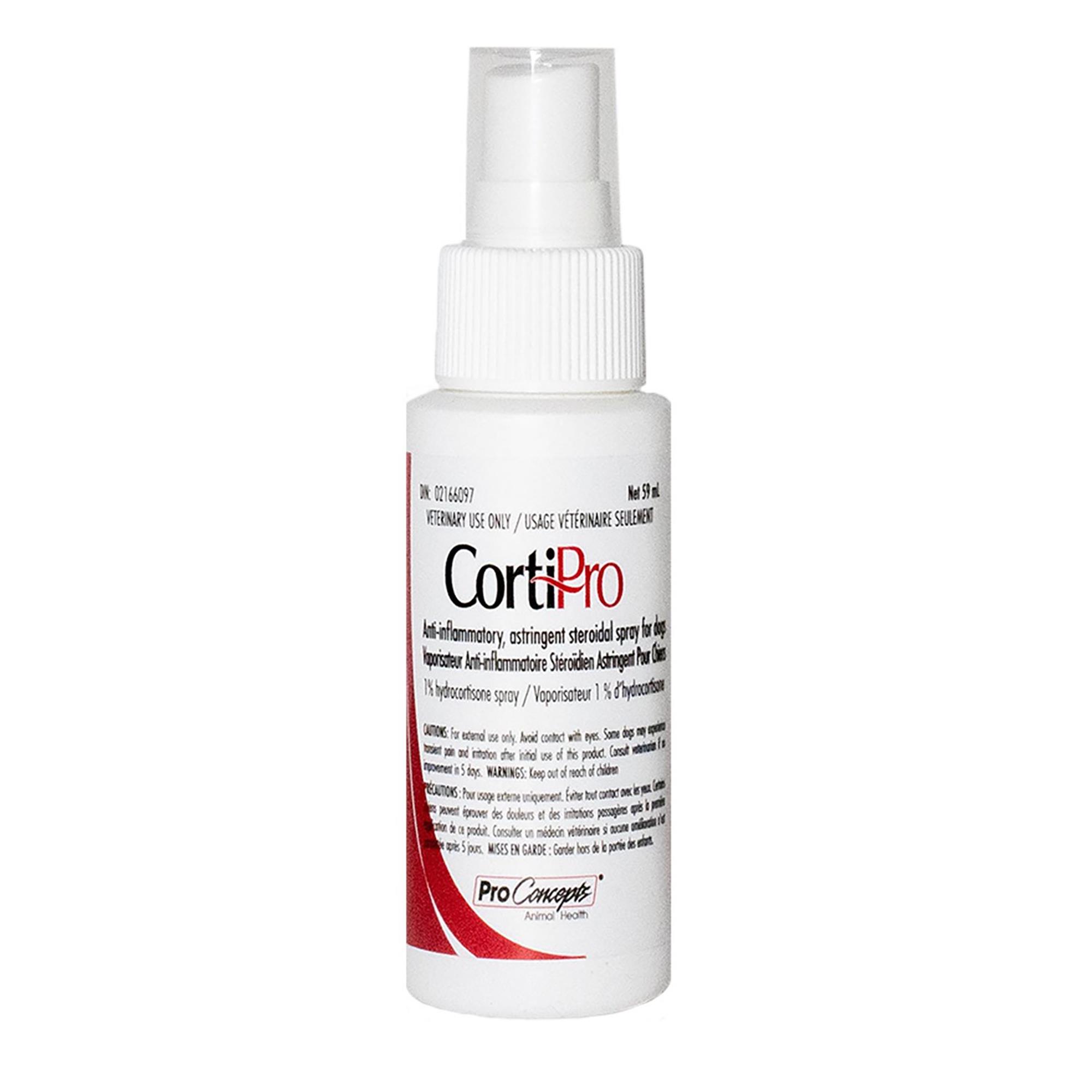 CortiPro 1% Hydrocortisone Spray - 59 mL