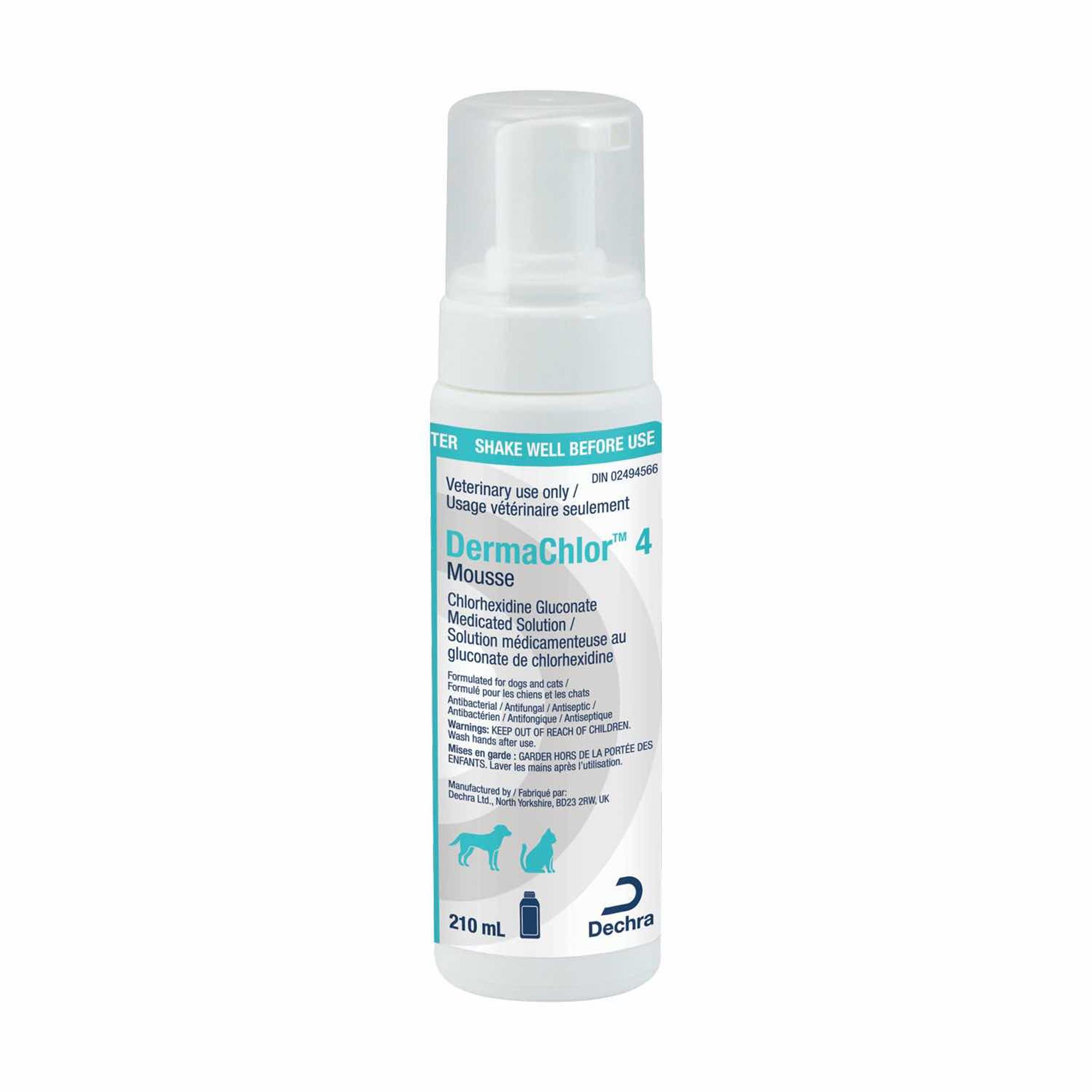 DermaChlor 4 Leave-On Mousse - 210 mL