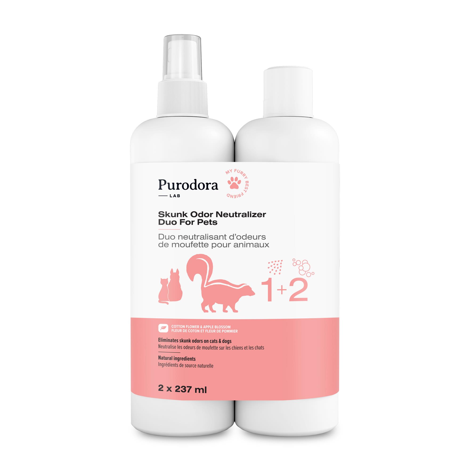 Skunk Odor Neutralizer Duo For Pets - 2 x 237 mL