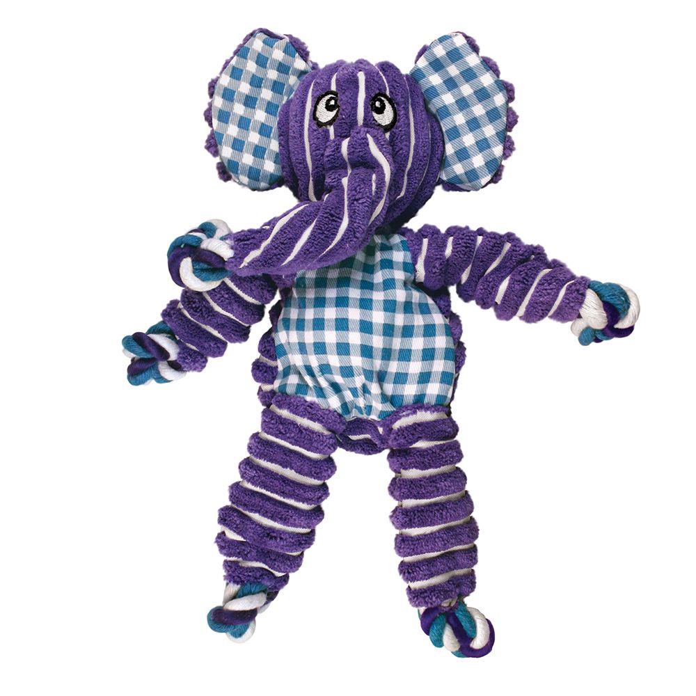 Kong Floppy Knots Elephant Dog Toy - Medium/Large