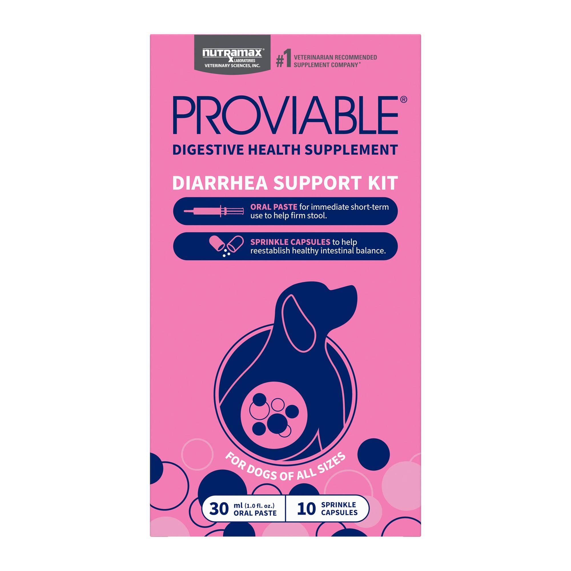 Proviable Combo Kit for Medium & Large Dogs - 30 mL + 10 Capsules