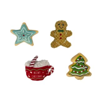 Kong Holiday Scrattles Café Cat Toy - 12 Pack