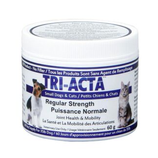 Tri-Acta Regular Strength Joint Health & Mobility Supplement for Small Dogs & Cats - 60 g