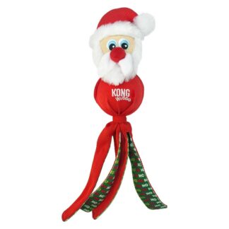 Kong Holiday Wubba Dog Toy - Santa - Large