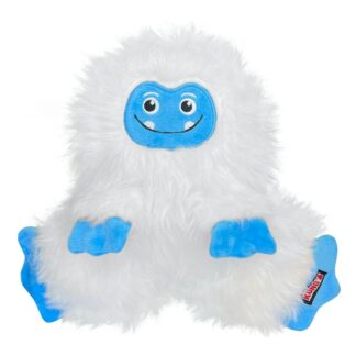 Kong Holiday Frizzles Dog Toy - Yeti - Medium/Large