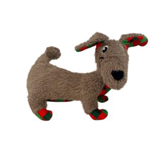 Kong Holiday Pupsqueaks Dog Toy - Tucker - Medium