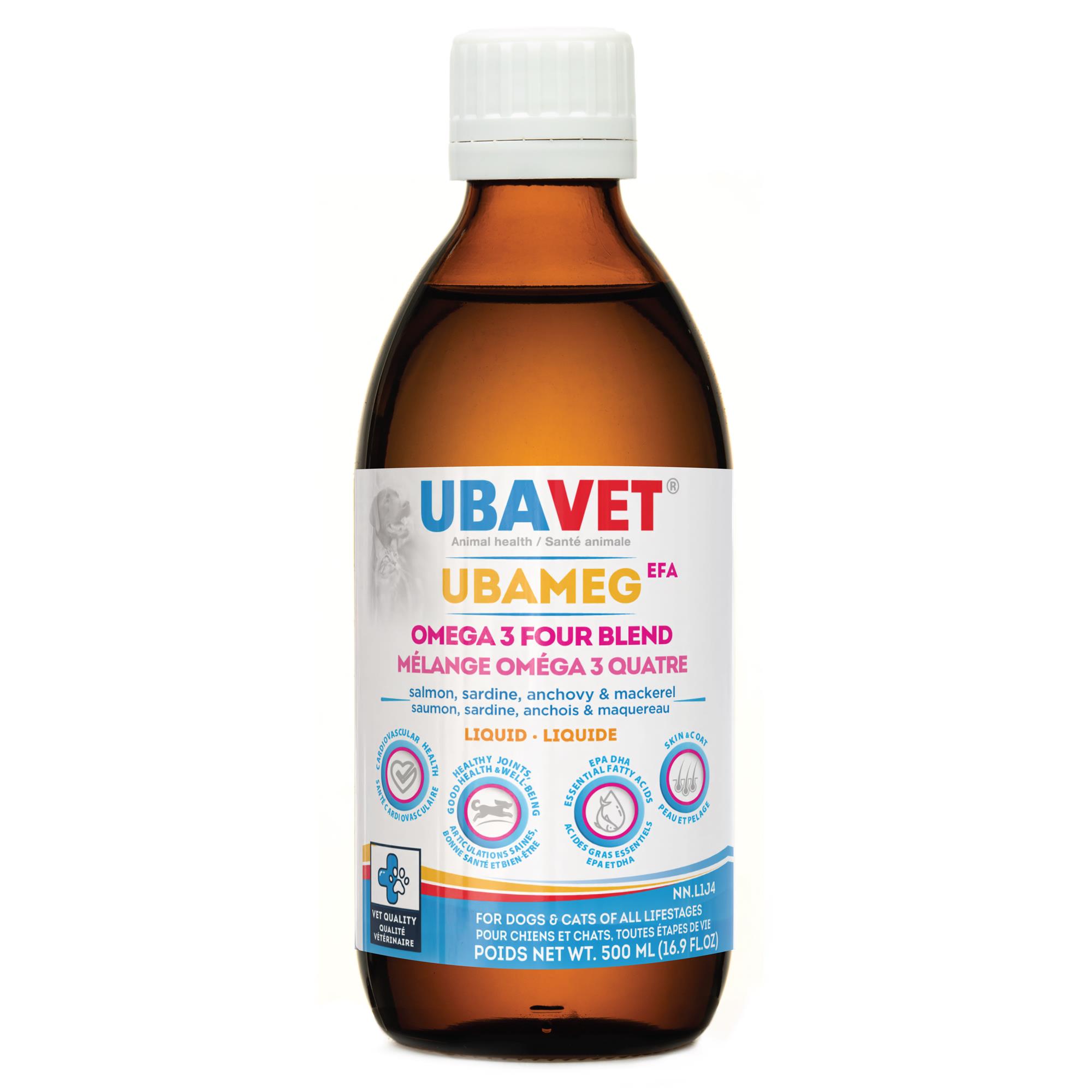 Ubavet UBAMEG EFA Omega 3 Four Blend Liquid - 250 mL