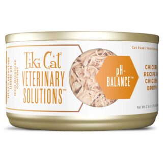 Tiki Cat Veterinary Solutions pH-Balance Canned Cat Food - Chicken Shreds - 18 x 79 g