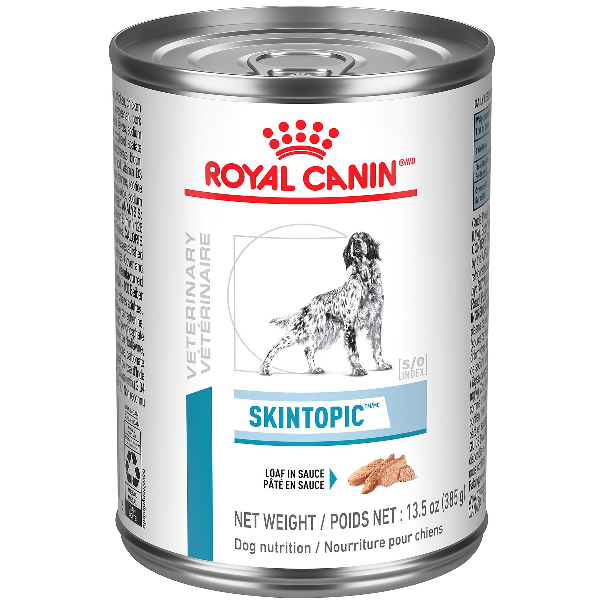 Royal Canin® VETERINARY DIET® Canine Skintopic Canned Dog Food (Wet) - 12 x 385 g