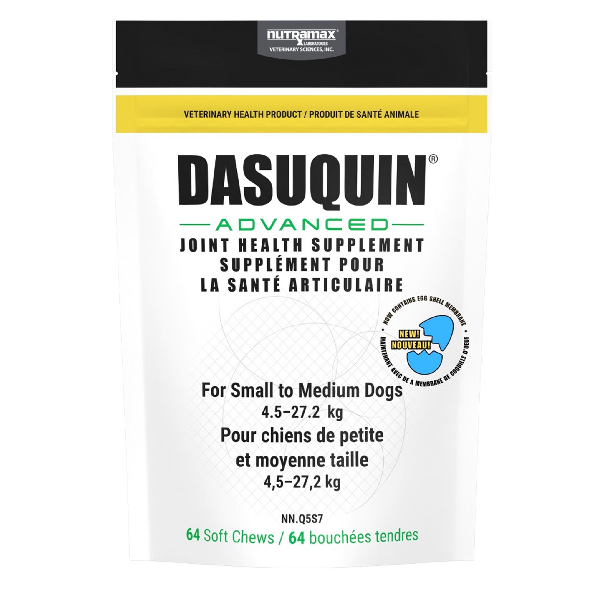 Dasuquin Advanced With ESM Soft Chews - Small to Medium Dogs - 64 Chews