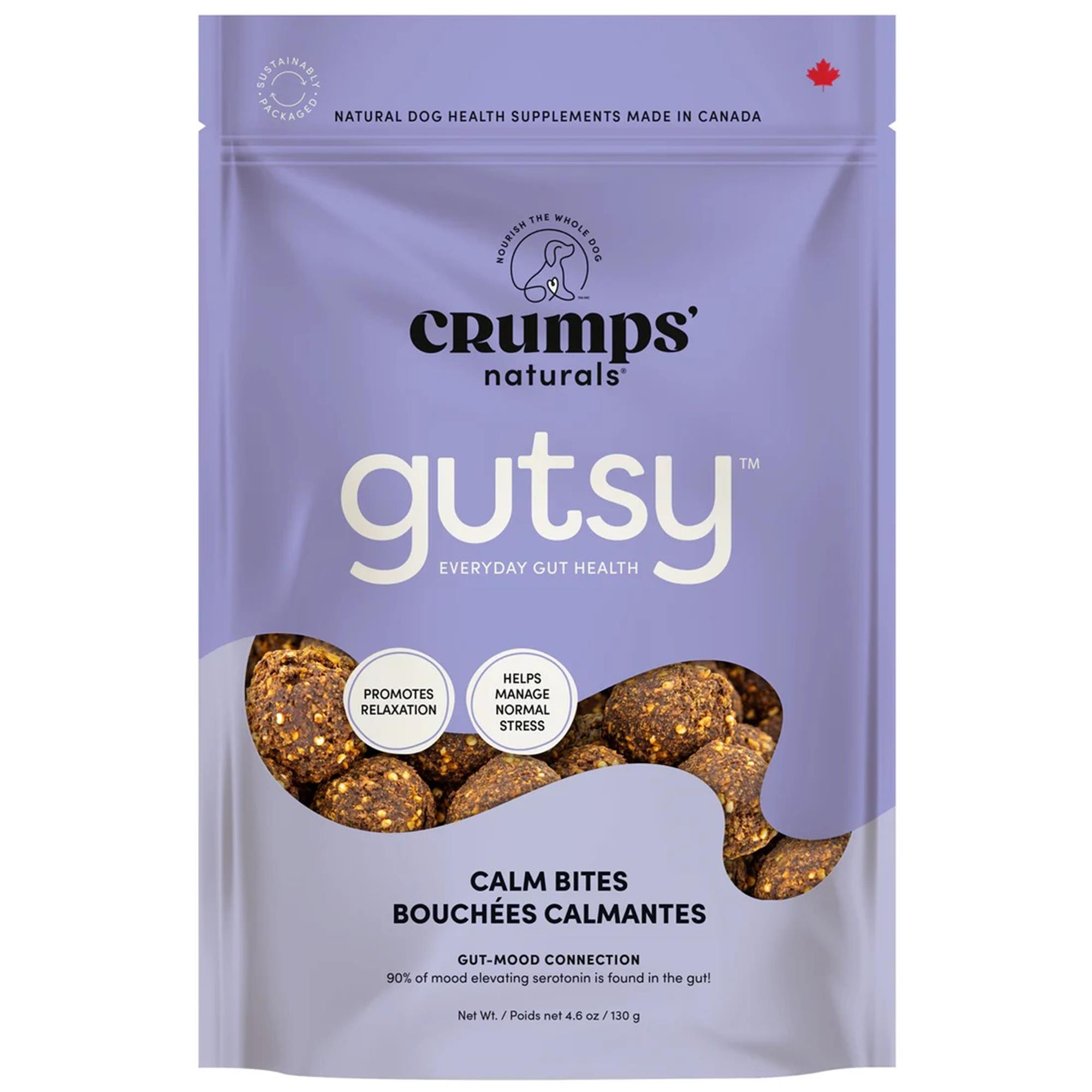 Crumps' Naturals Dog Health Supplements - Gutsy Calm Bites - 284 g