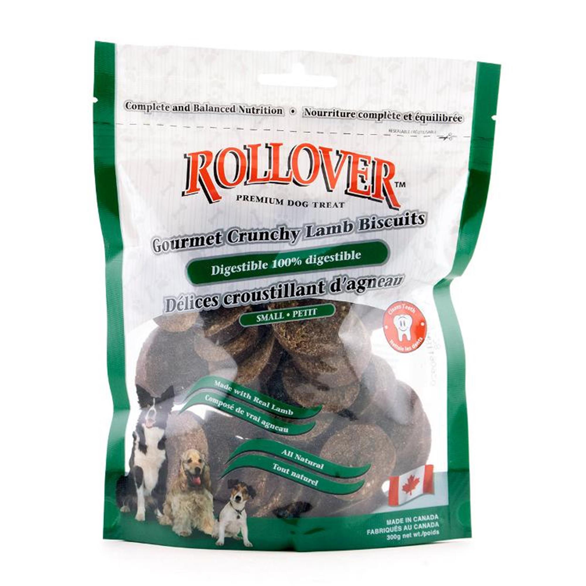 Rollover Gourmet Crunchy Biscuits - Lamb - Small - 300 g