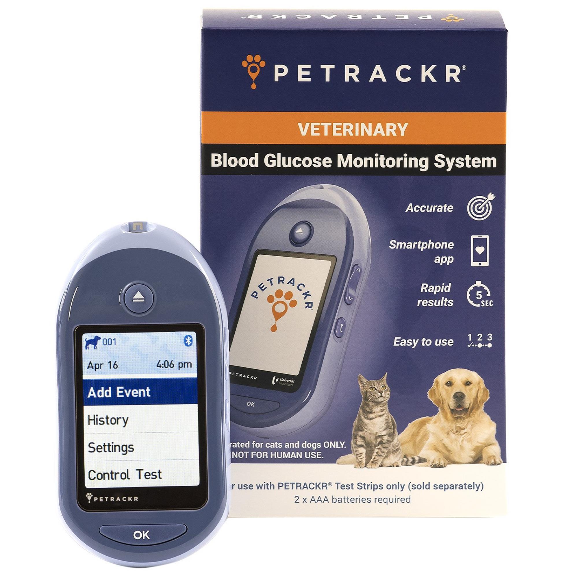 PETRACKR Veterinary Blood Glucose Monitoring System