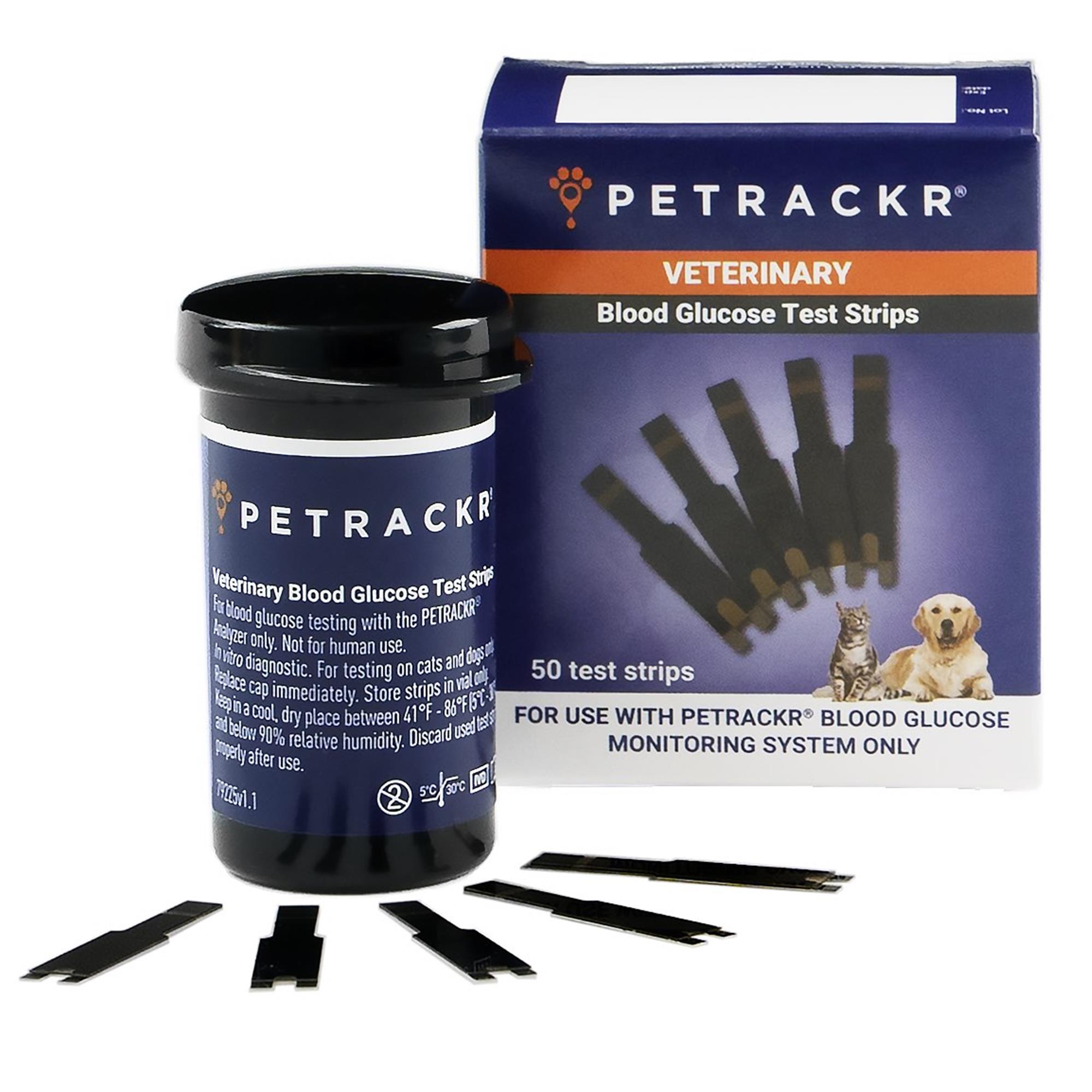 PETRACKR Test Strips - Pack of 50
