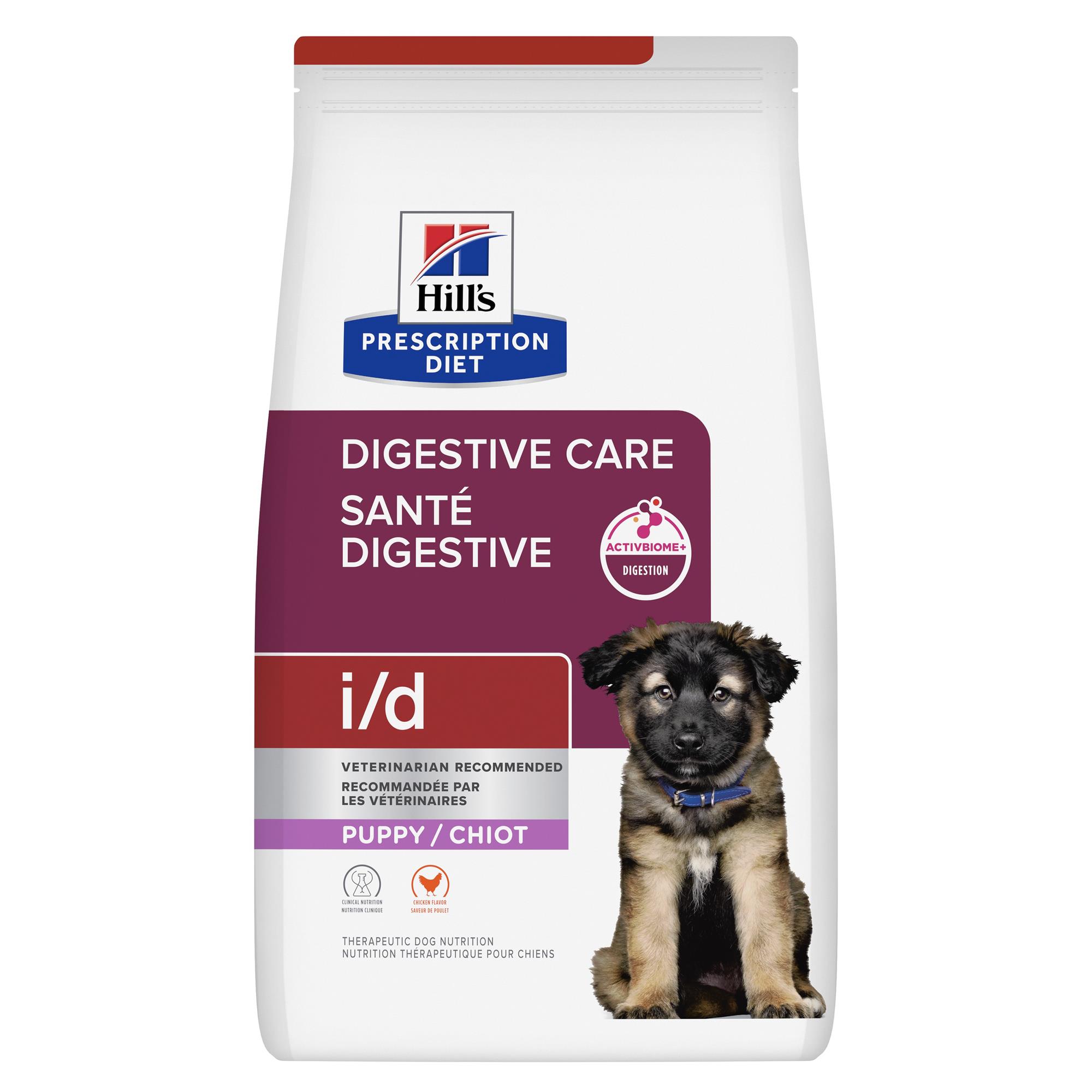 Hill's Prescription Diet i/d Digestive Care Puppy Chicken Flavor Dry Dog Food, 3.85 kg bag
