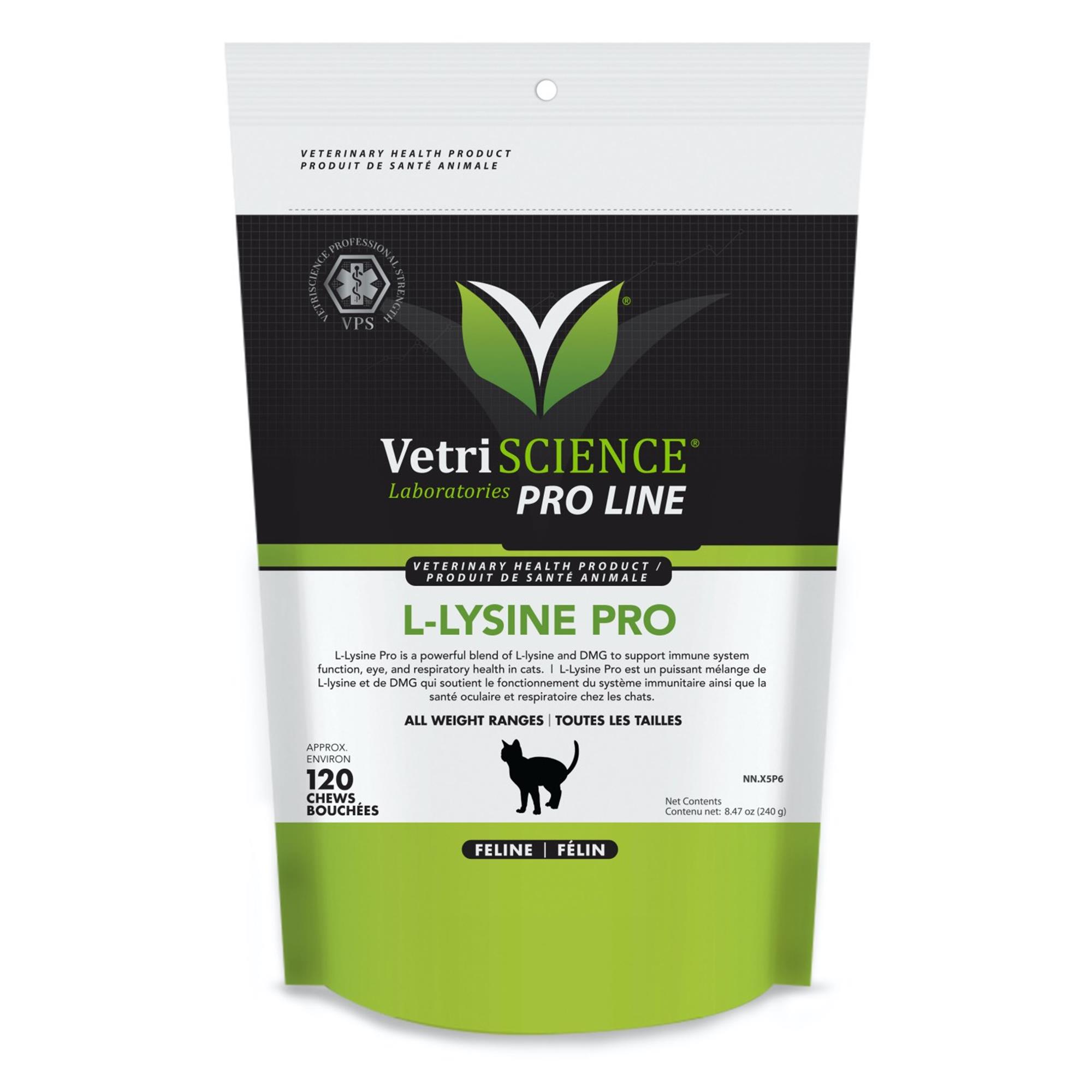VetriScience L-Lysine Pro - 120 Chews